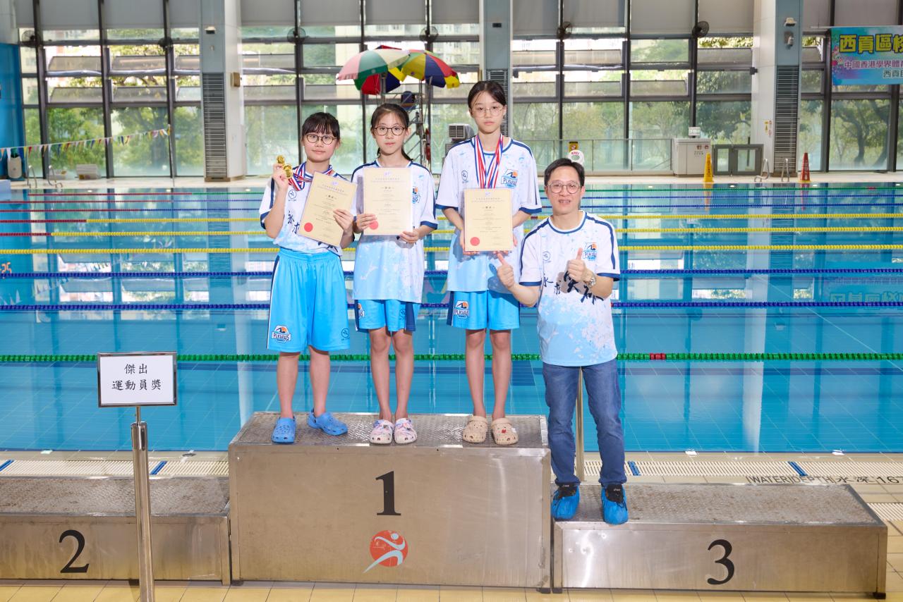 2024-2025西貢區小學校際游泳比賽傑出運動員