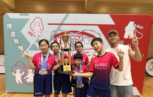 女子初級組4x30 秒接力跳季軍  女子高級組4x30 秒接力跳亞軍  男子初級組4x30 秒接力跳殿軍  女子初級組朋友繩亞軍  男子初級組朋友繩季軍  男子初級組朋友繩冠軍  女子高級組單側迴旋跳季軍  女子高級組單側迴旋跳冠軍  男子初級組單側迴旋跳季軍  男子初級組單側迴旋跳殿軍  女子初級組連鎖跳季軍  女子初級組連鎖跳冠軍  女子高級組連鎖跳季軍  男子初級組連鎖跳季軍  女子初級組 6 人大繩跳亞軍  女子高級組 6 人大繩跳亞軍  男子初級組 6 人大繩跳季軍  女子高級組交互繩 8 字走繩亞軍  女子初級組 3 人交互繩速度跳亞軍  女子高級組 3 人交互繩速度跳季軍  男子初級組 3 人交互繩速度跳季軍  女子總成績冠軍  全年總成績亞軍