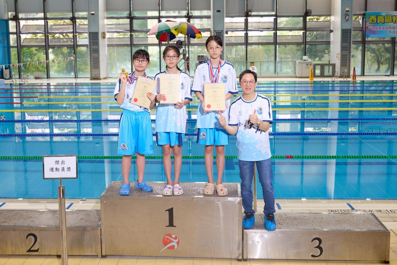 2024-2025西貢區小學校際游泳比賽傑出運動員